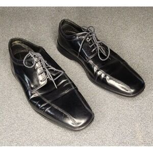 Cole Haan NikeAir Black Leather Dress Driving Shoes‎ Men's  SIZE 9M